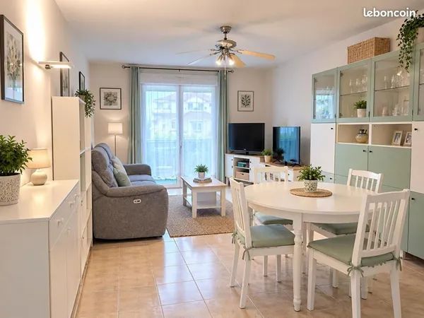 Appartement 2 pièces 54 m²