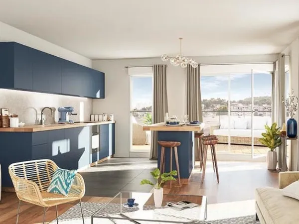 2 PIÈCES de 41m² + BALCON + PKG(s)
