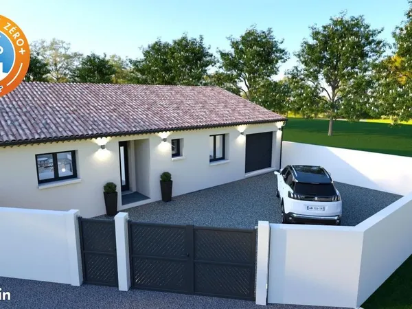 Projet de construction d'une maison 75 m² avec terrain à LEZIGNAN-LA-CEBE (34)