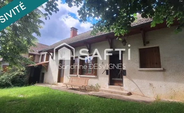 Maison 3 chambres, dépendances et terrain