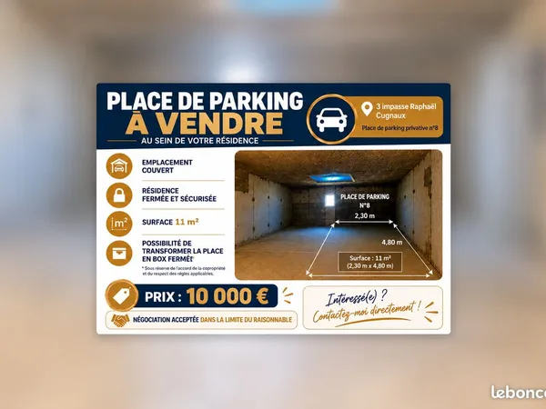 Place de parking