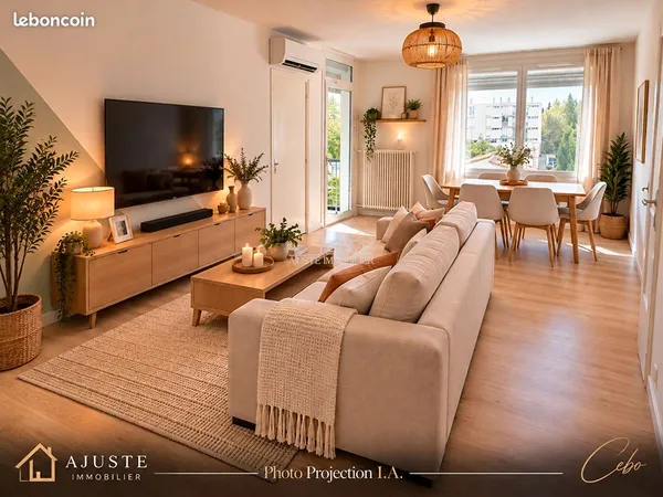Appartement 4 pièces 74 m²