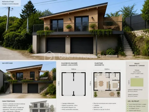 Terrain constructible de 234 m² à Sainte-Aulde en Seine-et-Marne