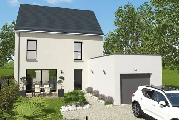 Projet de construction d'une maison 92 m² avec terrain à DOMLOUP (35)