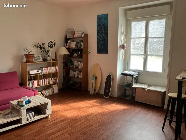 Charmant T3 en Duplex - Hyper-centre de Nort-sur-Erdre (Tout à pied)