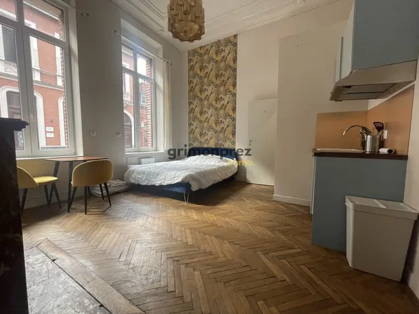 Studio meublé avec de belles prestations de 22,88m2 - 10 min