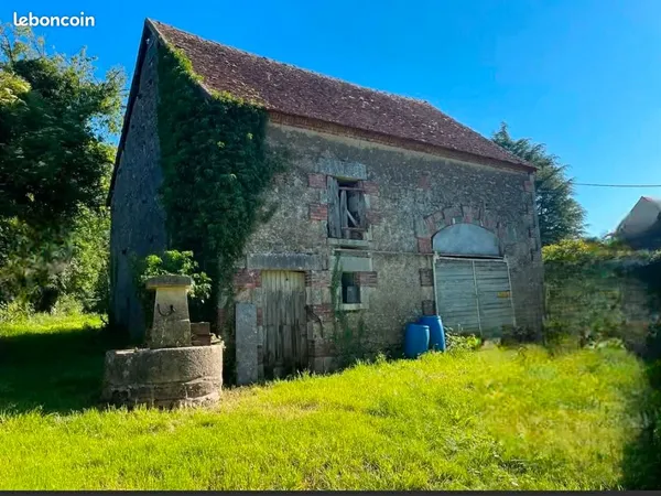 GRANGE 60 m² + TERRAIN 1 140 m² + PUIT - ARBOURSE