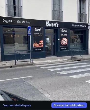 Pizzeria, feu de bois