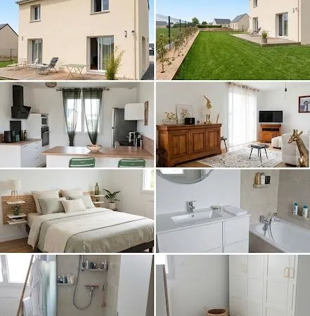 Maison neuve 2024 - 123 m2 - 4 chambres - 2 garages - 449000