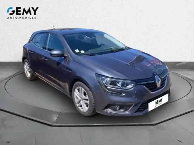 Renault Megane mégane iv berline blue dci 115 — photo 3