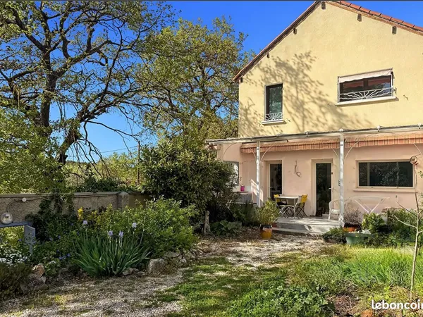Maison individuelle 4 pièces 100m² jardin terrasse