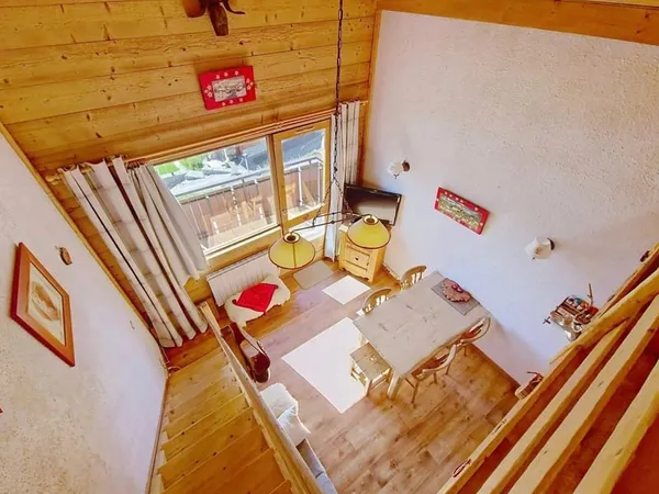 Appartement avec mezzanine et balcon exposé sud-ouest, Châtel