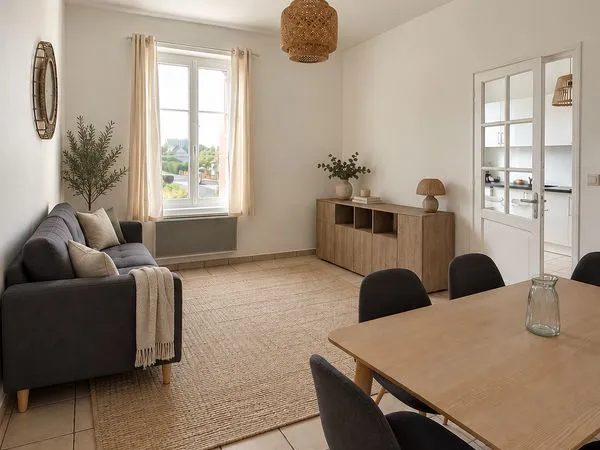 F4 meublé ensoleillé