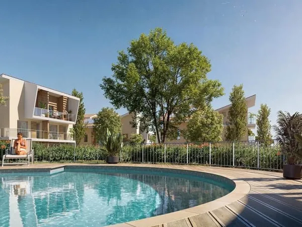 Antibes - Programme neuf - Maison 3 pièces avec jardin, terrasse et place de stationnement