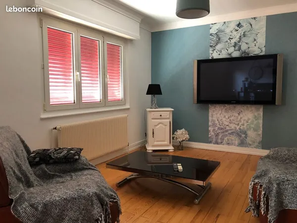 Appartement meublé F2 77 m2 au coeur d'une maison , proche d'Illkirch
