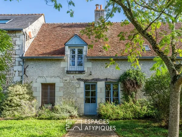 Ancien corps de ferme rénové avec gîte au coeur de la vallée de la Vienne