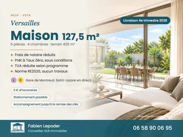 Maison 5 pièces 128 m²