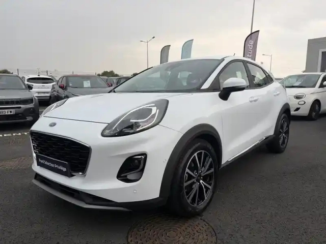Ford Puma 1.0 flexifuel 125ch s&amp;s mhev titanium — photo 1
