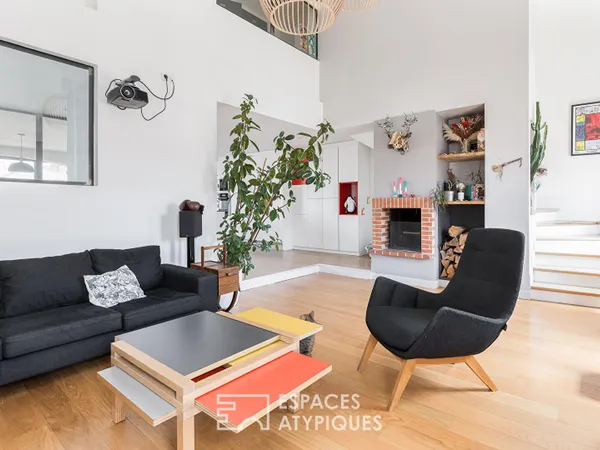 Duplex en dernier étage, quartier des Chalets