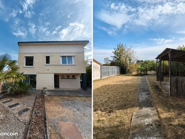 Maison 120 m² à étage - 3 chambres - terrain 600 m² arboré - Asnières-Lès-Bourges