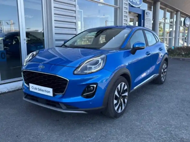 Ford Puma 1.0 flexifuel 125ch s&amp;s mhev titanium business — photo 1