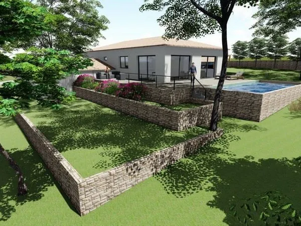 Terrain 1200 m²
