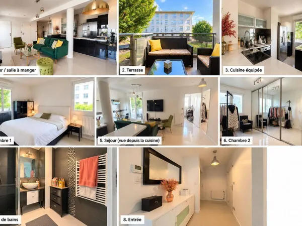 Appartement 3 pièces 61 m²