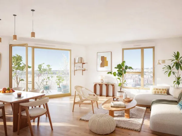 Appartement 2 pièces 43 m²