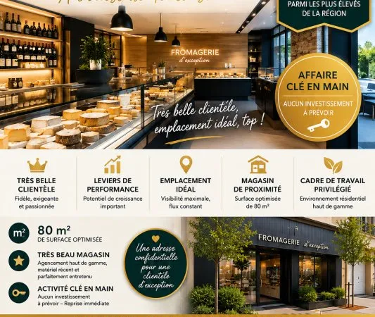Vente Alimentation 82 m²