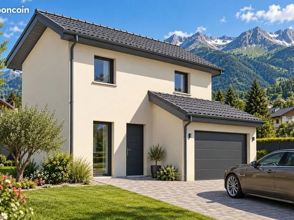 Projet de construction d'une maison 100 m² avec terrain à REYVROZ (74)