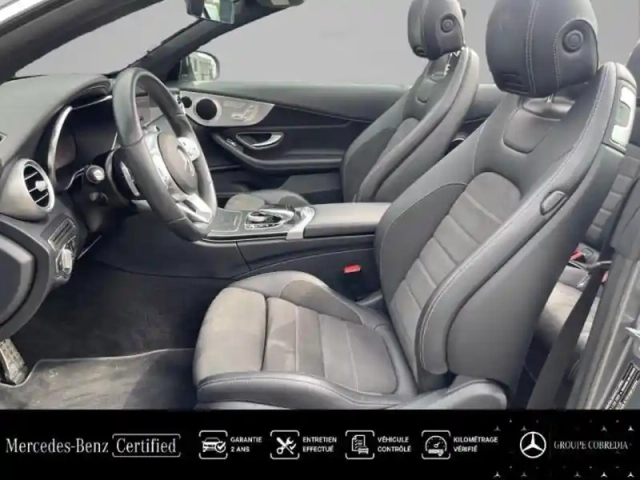 Mercedes Classe C cabriolet 200 184ch amg line 9g-tronic euro6d-t — photo 7