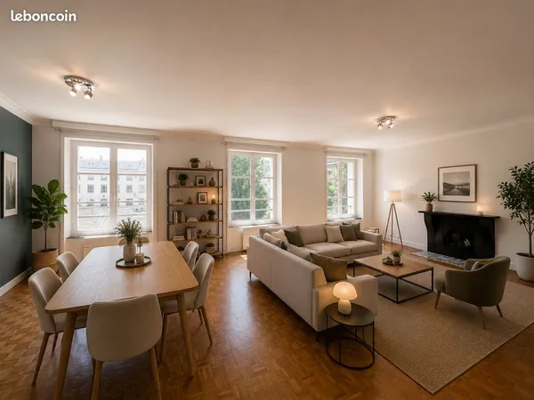 Appartement de caractère de 90 m² - Lumineux, calme et idéalement situé