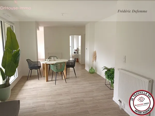 Appartement T4 en rez-de-jardin proche tram et commerces à TOURS (37100)