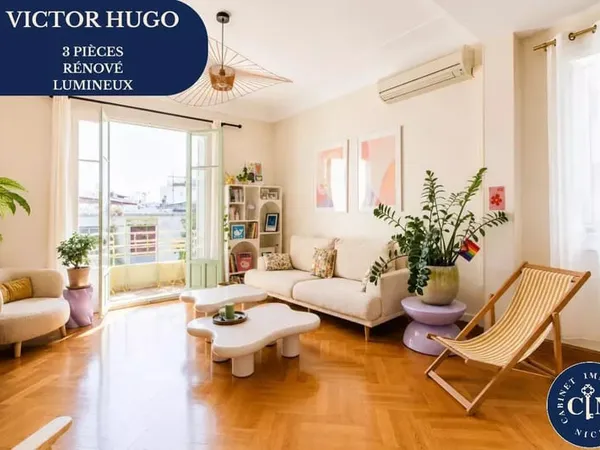 3 pièces 70 m² - Chambre de bonne, sud - Musiciens