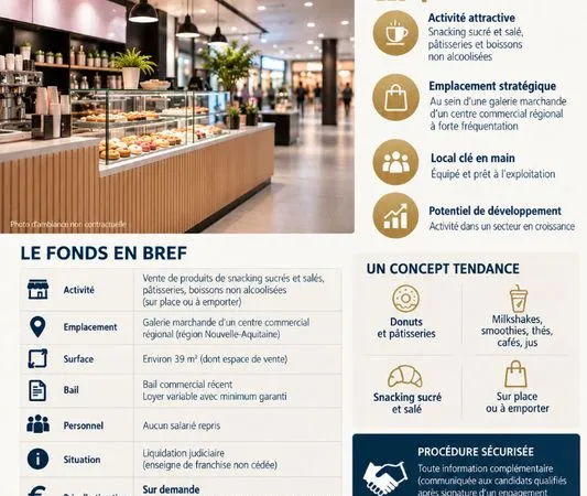 Boutique 39 m² MERIGNAC