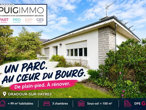 Propriété 4 pièces 99 m²