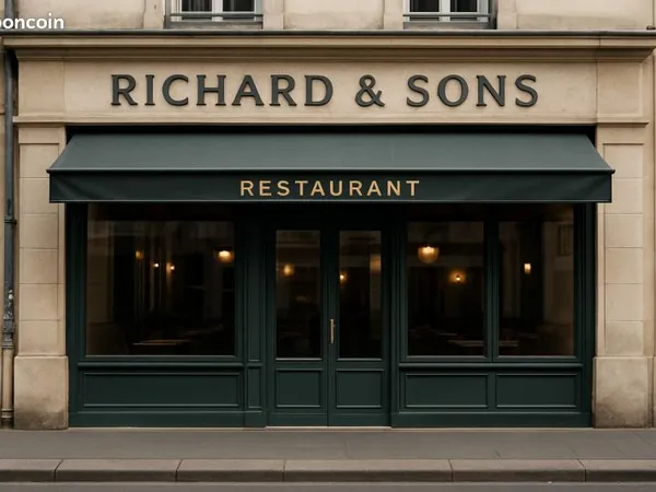 Fonds de commerce salon de thé 93 m²