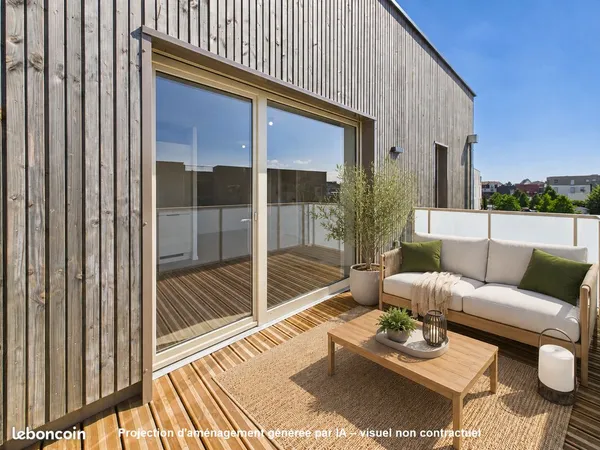 Appartement 2 pièces 44 m²