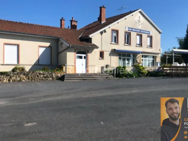 Vente des murs d'un ensemble immobilier comprenant restaurant et appartement à Pargny sur Saulx