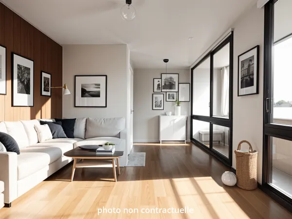 Appartement 2 pièces 46 m²