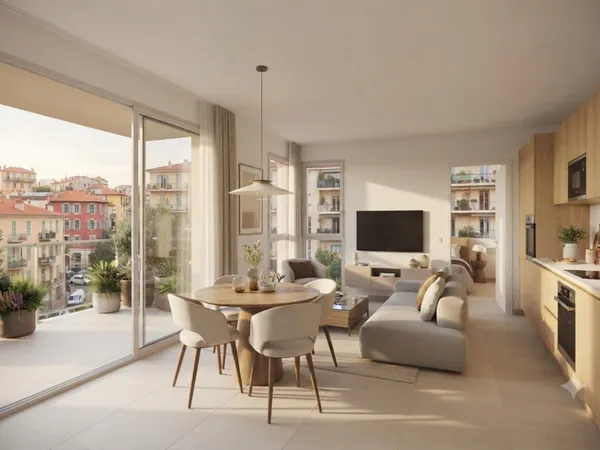 LANCEMENT COMMERCIAL  Magnifique 4P avec balcon à Nice (Val de Cimiez)