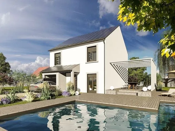 Faites construire votre maison 91 m² avec terrain à BOISVILLE-LA-SAINT-PERE (28) !