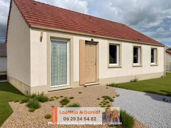 Maison de plain-pied 4 pièces 90 m²