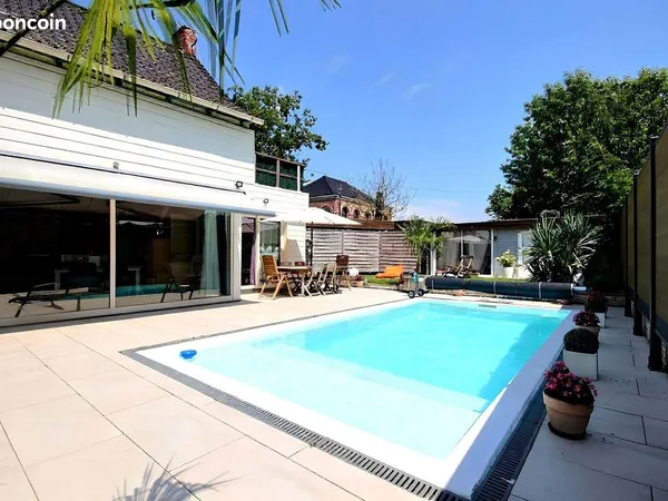 Maison piscine