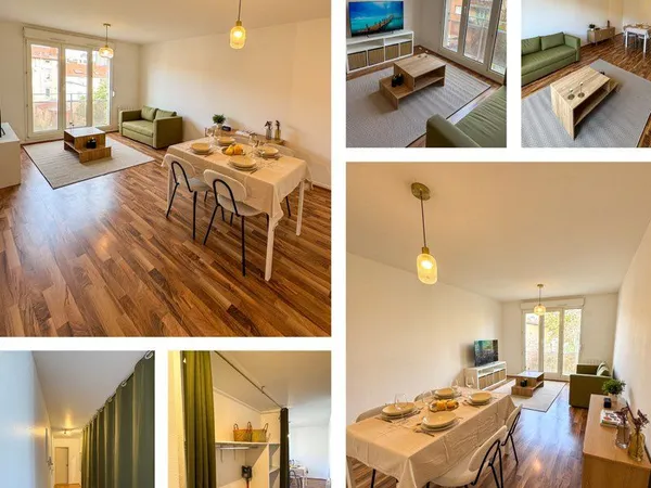 Appartement t2 secteur mon désert / gare à nancy à louer