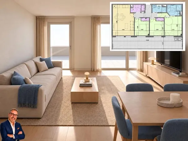 Appartement 4 pièces 77 m²