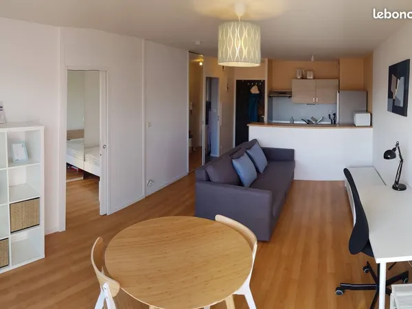 T2 35m² Meublé Anatole France + Garage