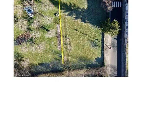 Terrain avec permis d'aménager
