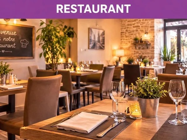 Fonds de commerce restaurant 130 m²