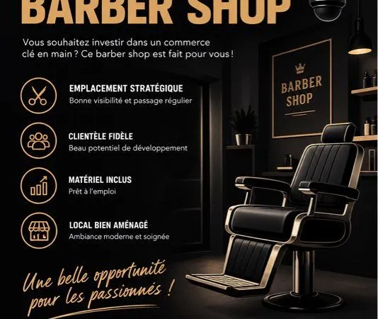Salon de coiffure barber shop
